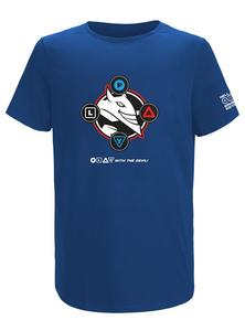 Tričko HELL Gamer Edition modré - Oblečenie | HELL ENERGY STORE.sk