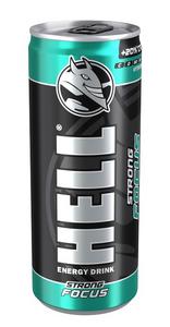 HELL 250ml STRONG FOCUS - 250ml | HELL ENERGY STORE.sk
