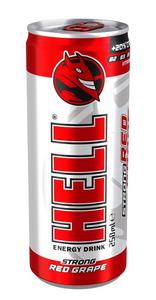 HELL 250ml STRONG RED GRAPE  - HELL | HELL ENERGY STORE.sk