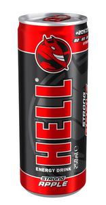 HELL 250ml STRONG APPLE - 250ml | HELL ENERGY STORE.sk