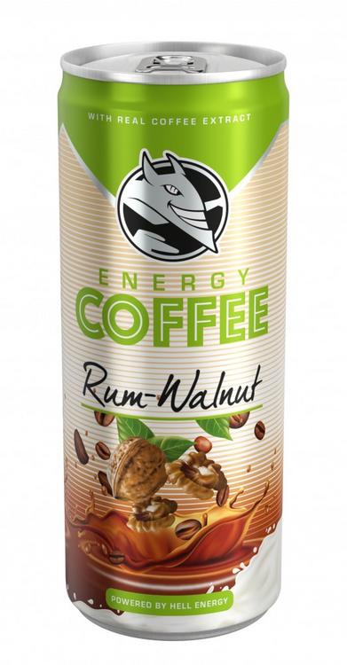 ENERGY COFFEE RUM-WALNUT 250ml