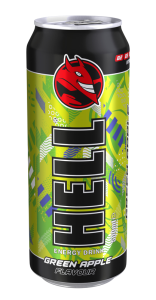 HELL GREEN APPLE 500ml - 500ml | HELL ENERGY STORE.sk