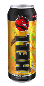 HELL PEACH-LEMON 500ml - 500ml | HELL ENERGY STORE.sk