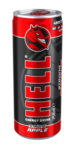 HELL 250ml STRONG APPLE - HELL | HELL ENERGY STORE.sk