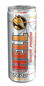 HELL 250ml ZERO WHITE PEACH - HELL | HELL ENERGY STORE.sk
