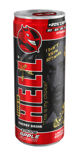 HELL 250ml STRONG APPLE - 250ml | HELL ENERGY STORE.sk