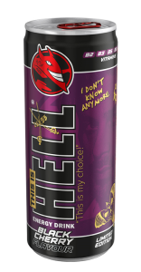 HELL 250ml BLACK CHERRY - 250ml | HELL ENERGY STORE.sk